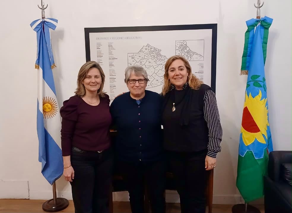 GENTILE SE REUNIÓ CON LA TITULAR DE EDUCACIÓN BONAERENSE