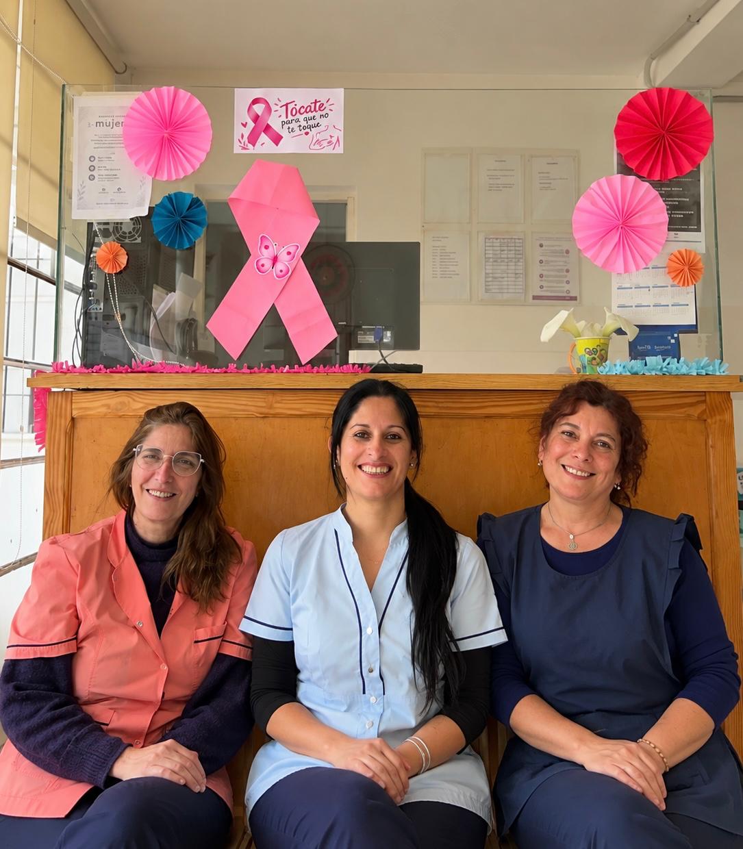 LOS CAPS DE 9 DE JULIO SE VISTIERON DE ROSA
